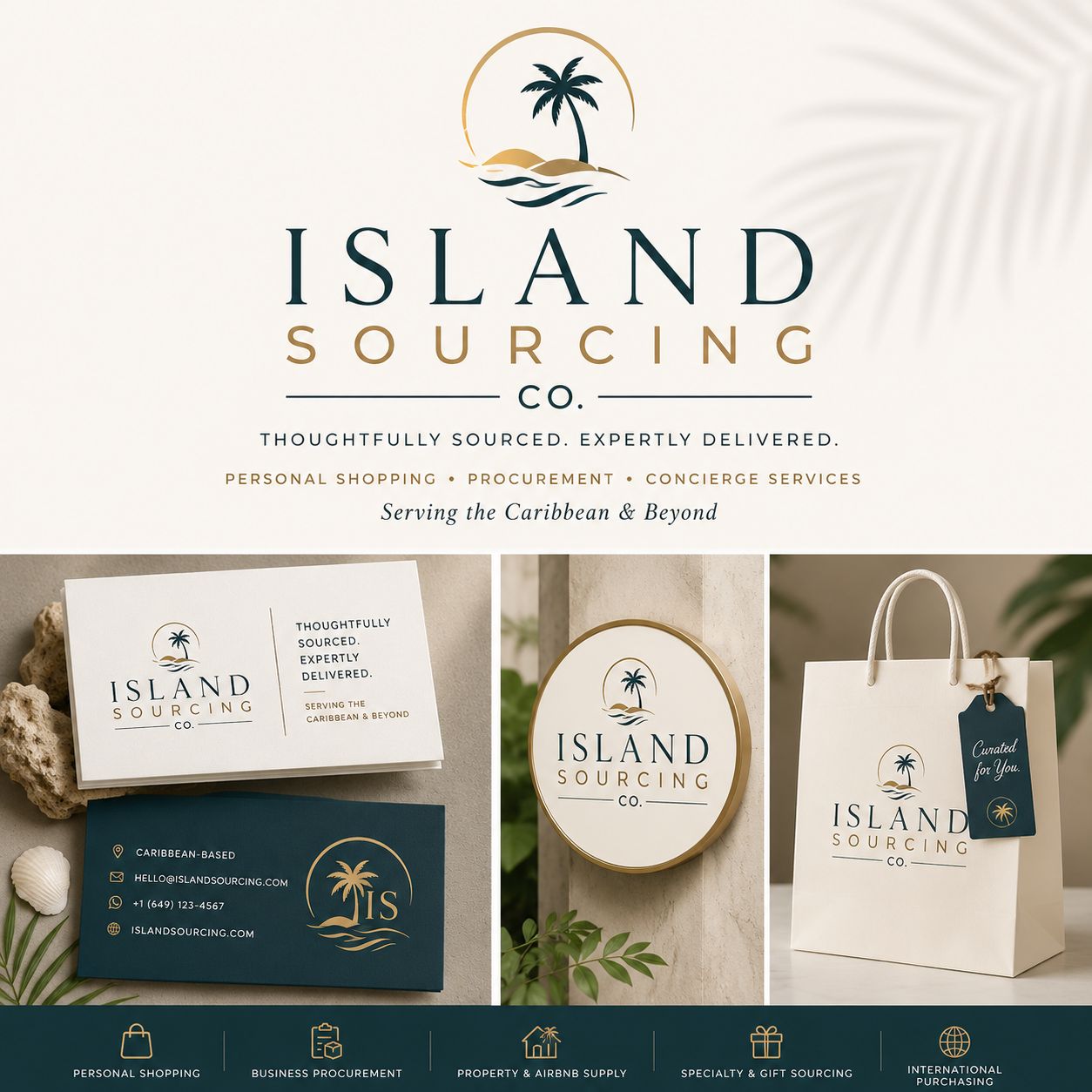 Angel, the professional founder and concierge agent behind Island Sourcing Co.